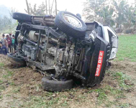 3 killed  in Dhading jeep mishap